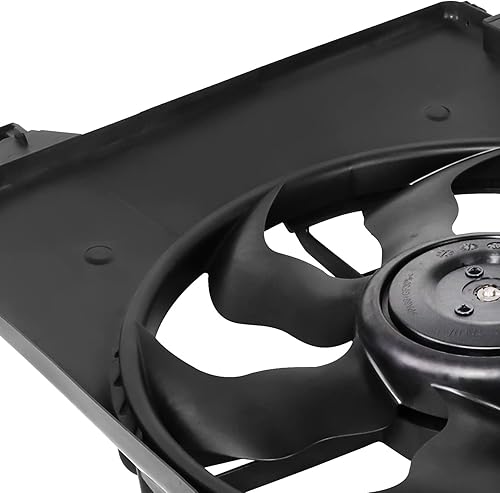 Miniatura 3 de DNA MOTORING Conjunto de ventilador de radiador de estilo de fábrica compatible con Santa Fe 13-18  19 Santa Fe XL  14-15 Sorento 3.3L, OEM-RF-1133