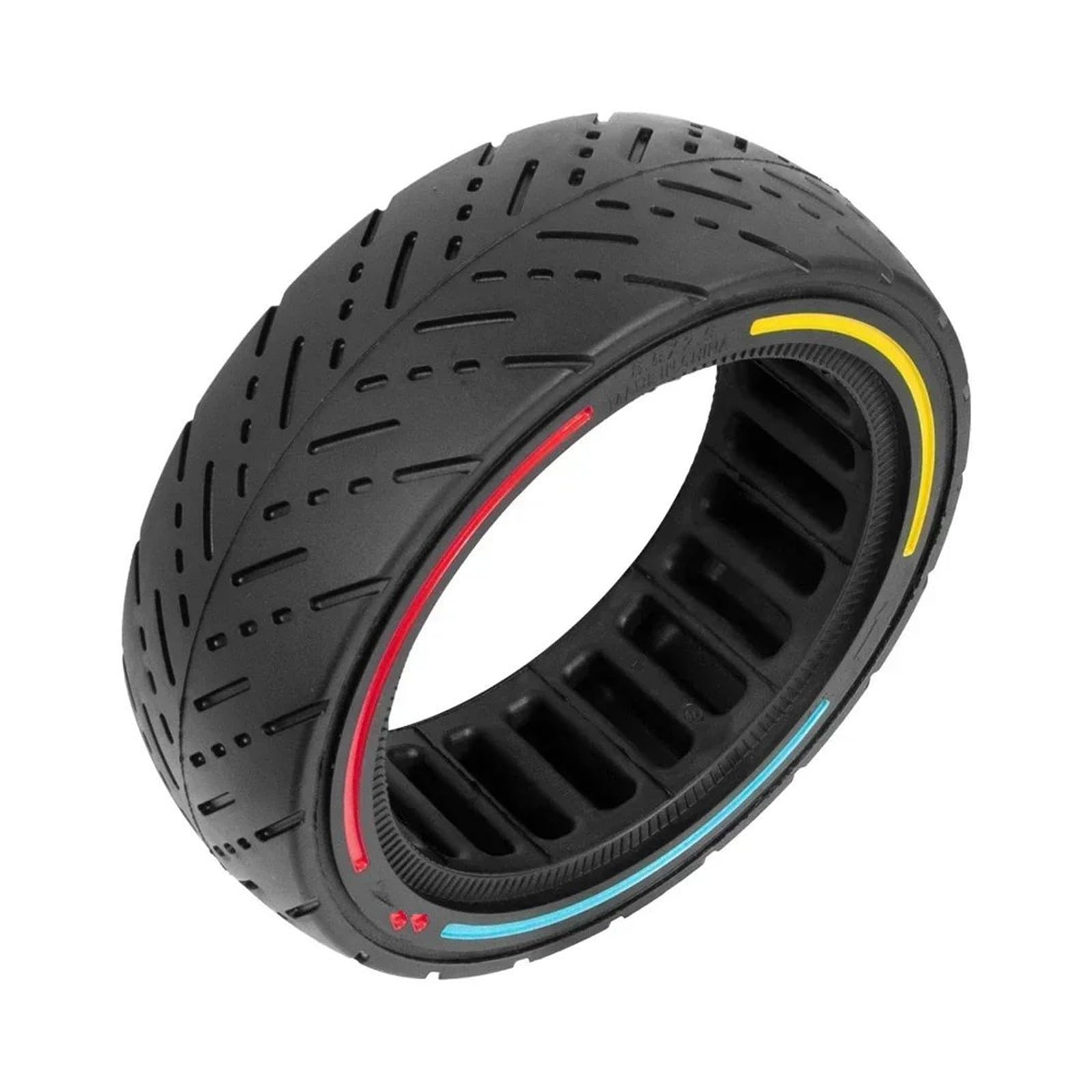 Solidna Opona Do Skutera Elektrycznego, Pasująca Dualtron, Mini, Speedway, Leger 8,5x2,5 Bezdętkowa opony do skutera(Colorful)