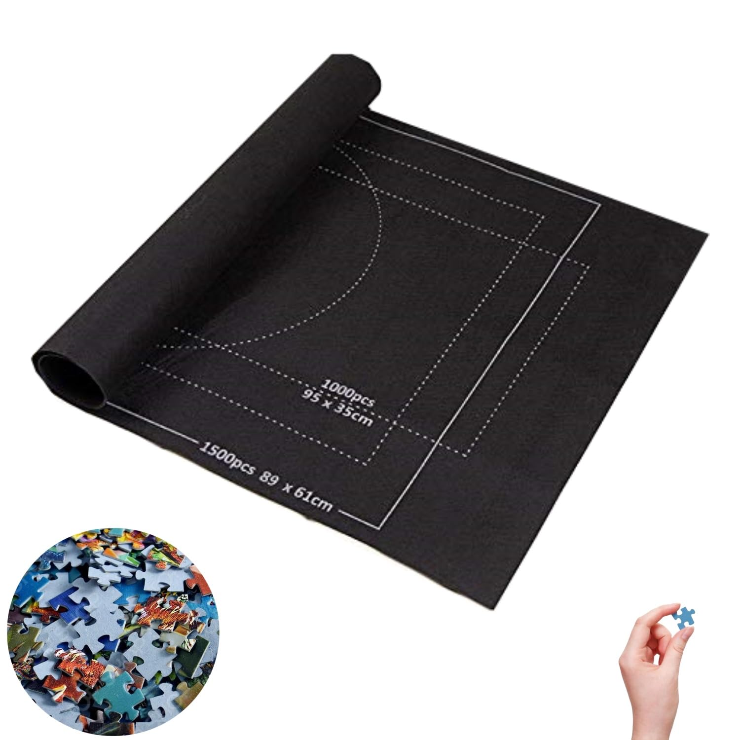 Jig Roll - Tapis Pour Puzzle 1500-3000 Pcs: Accessoire Pour Casse-tête – L'As Des Jeux