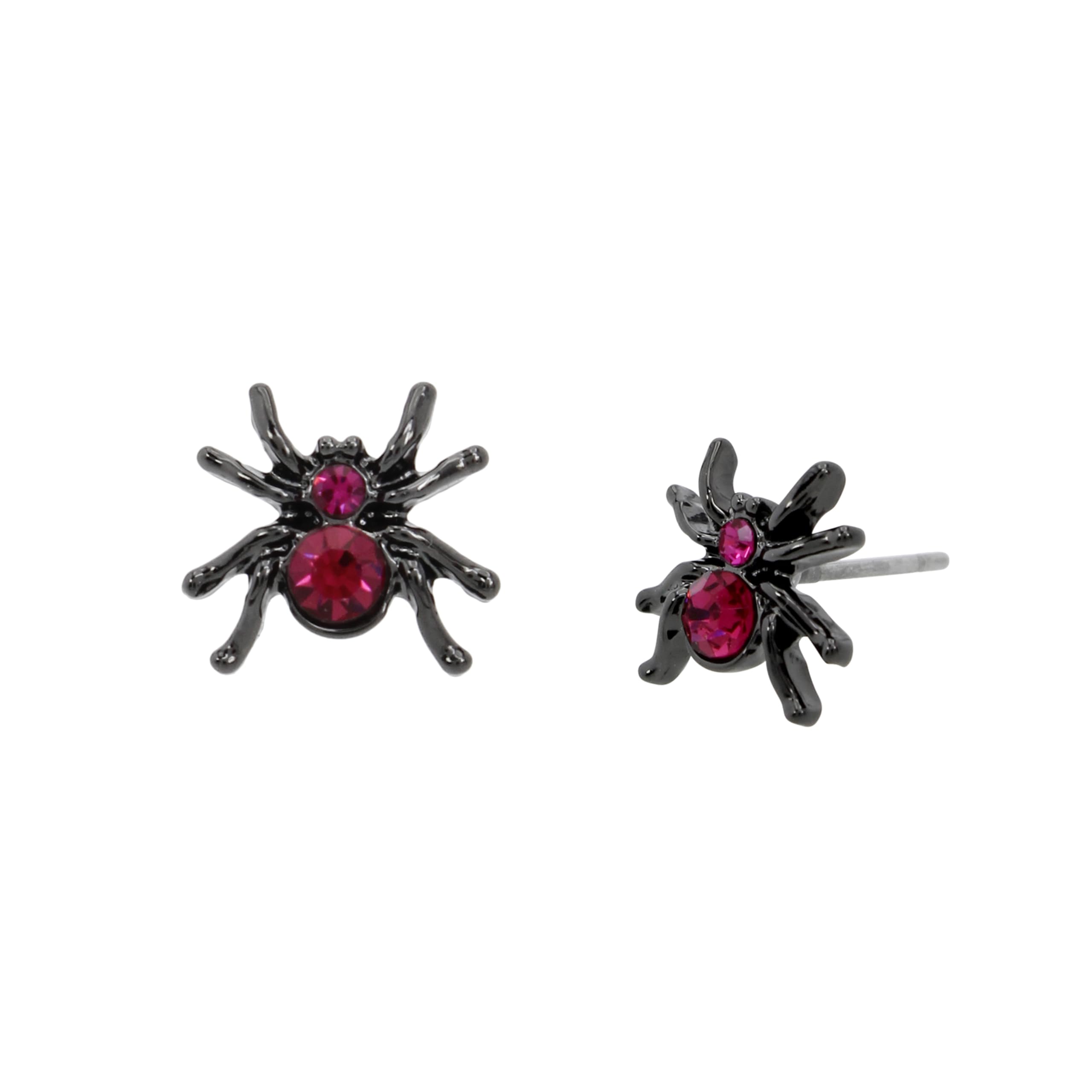 Betsey JohnsonWomens Spider Stud Earrings