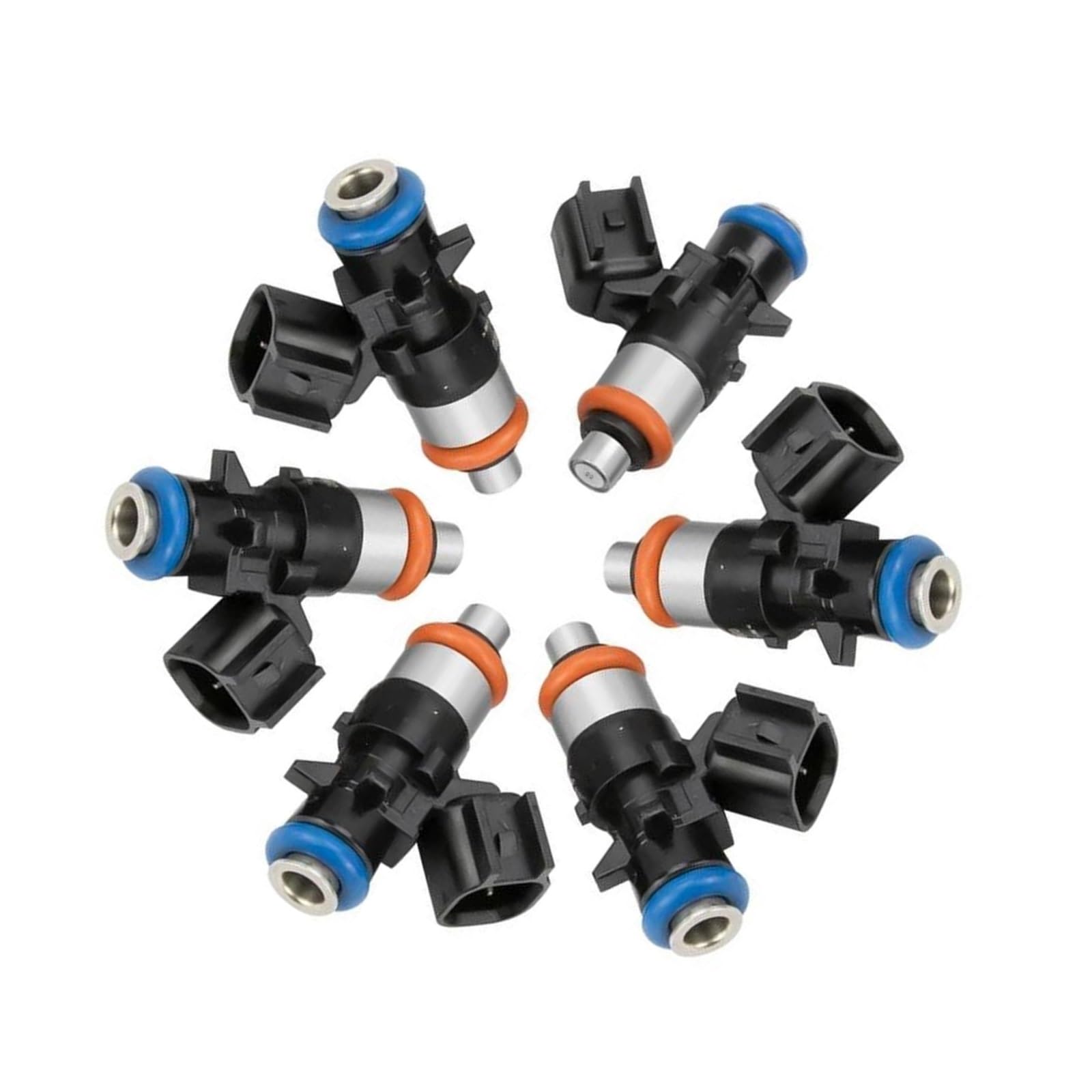 6Pcs Fuel Injectors Nozzle 0280158233 5184085AC 5184085AD for Jeep for Grand Cherokee 2011-2017 for Wranger 3.6L 2012-2017 CYPMDW
