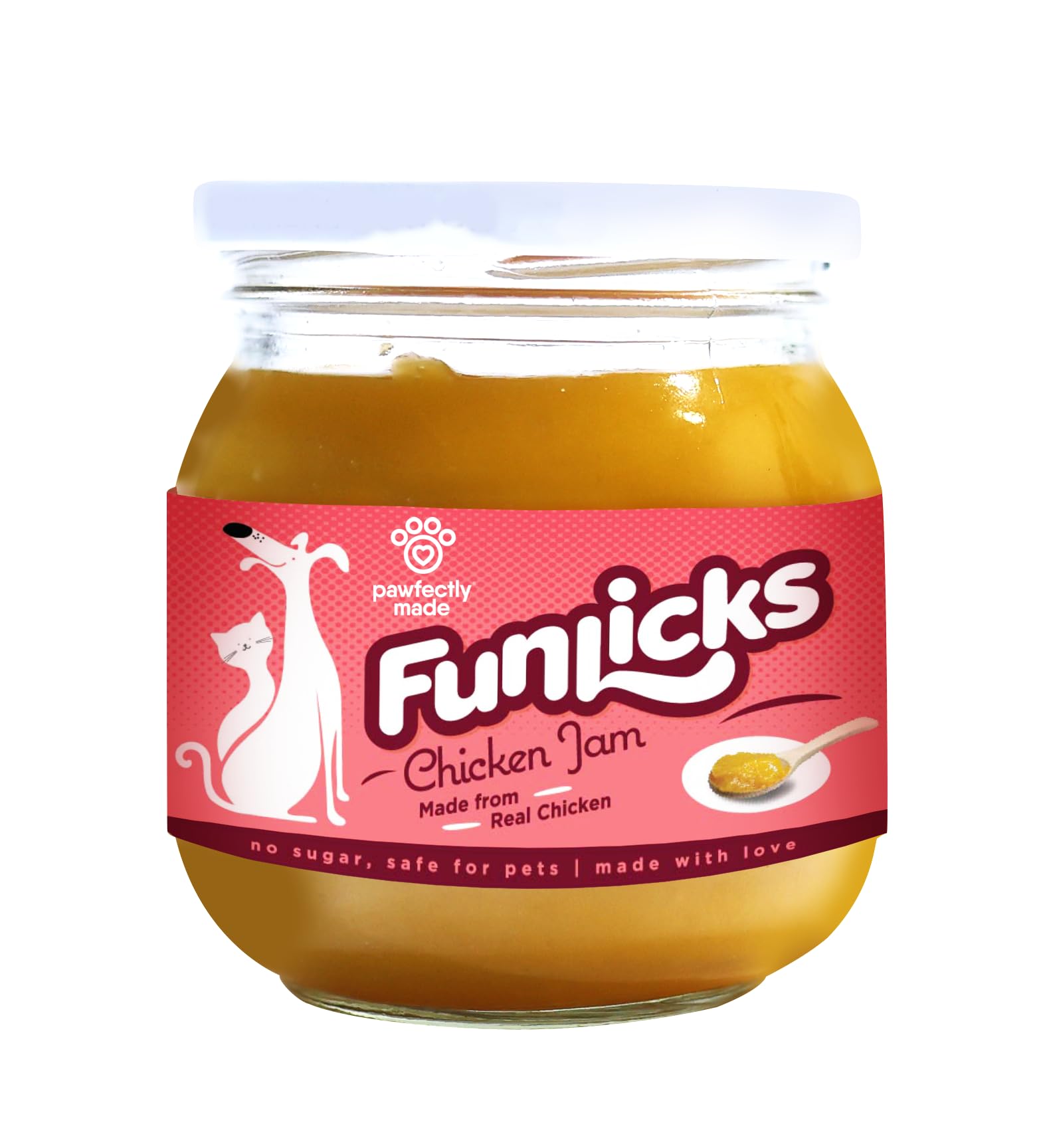 See full amazon price history chart for Pawfectly Made, Sugar Free, Jam for Dogs & Cats, Chicken, 200g Bottle | Funlicks Jam - Chicken Pawfectly Made, Sugar Free, Jam for Dogs & Cats, Chicken, 200g Bottle | Funlicks Jam - Chicken (B0CZLBCM2X) Amazon Price History, Amazon Price Tracker
