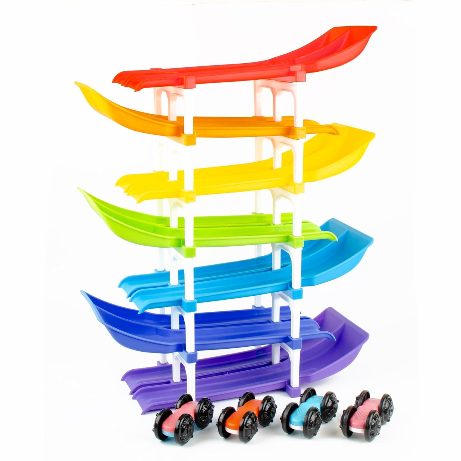 Jericos Premium Zip Zap Zoom Racing Tower Track with Stack, Drop, Roll & Ramp Play for Kids | Toy Car Ramp Race Track-3 Toy Cars | Best Gift for Kids | BIS Certified (B0D48Z4VGS) Amazon Price History, Amazon Price Tracker