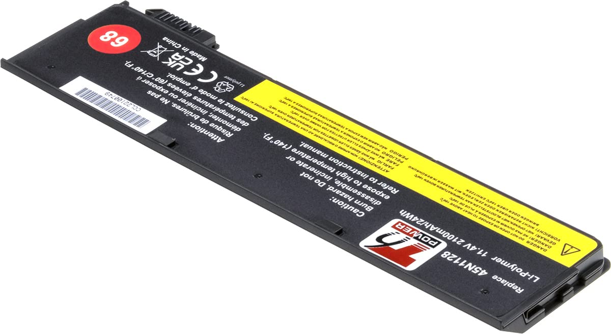 Akku für Lenovo ThinkPad T440s, T450s Serie, 68, 2100mAh, 24Wh, 3cell, Li-Poly