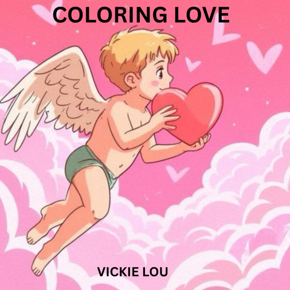 COLORING LOVE: Relax and spend time with your loved ones bringing the pictures to life