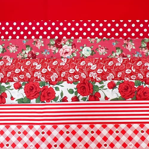 7 pcs 20" x 20" Cotton Fabric DIY Making Supplies