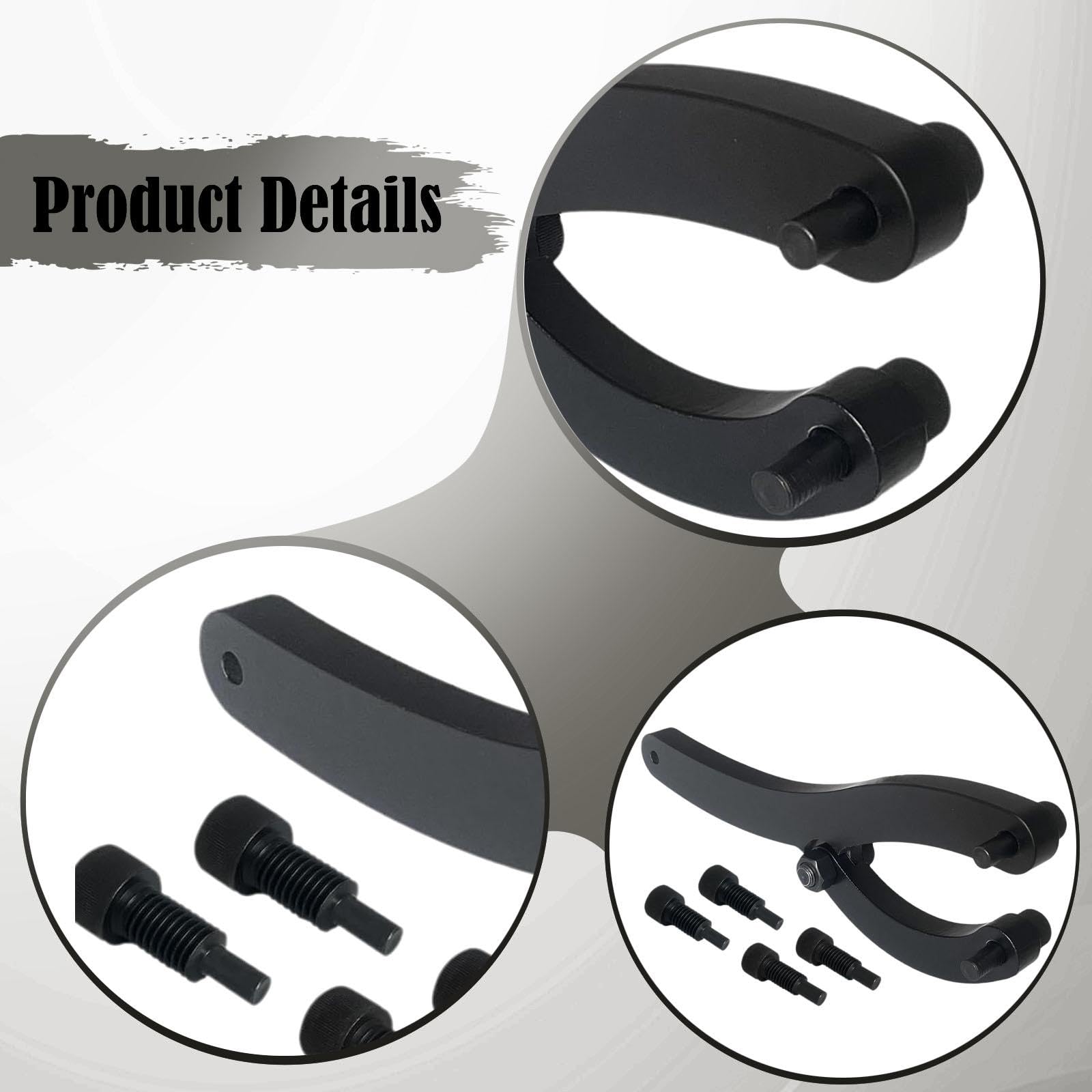 Accesorios para llave de tuercas de prensaestopas, de metal, prácticos y fáciles de usar. Aflojan eficazmente las tuercas de los cilindros