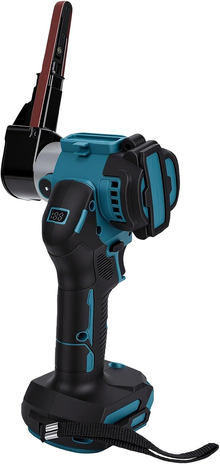 Garosa Cordless Belt Sander 170 Rotating Arm, Brushless Band File Sander