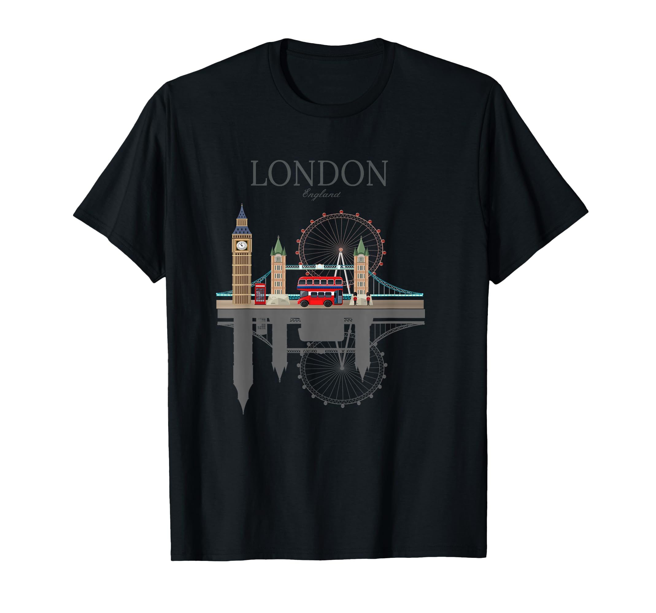 London Souvenir City Vintage British UK Men Women Gift T-Shirt Small