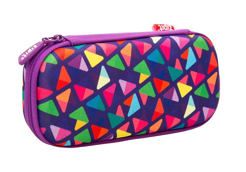 ZIPIT Polyester Colorz Pencil Case, Pencil Box, Makeup Box, Cosmetic Bag, Multipurpose Case/Kit/Pouch, Return Gifts and Storage Box (Purple) (B089QF6LX3) Amazon Price History, Amazon Price Tracker