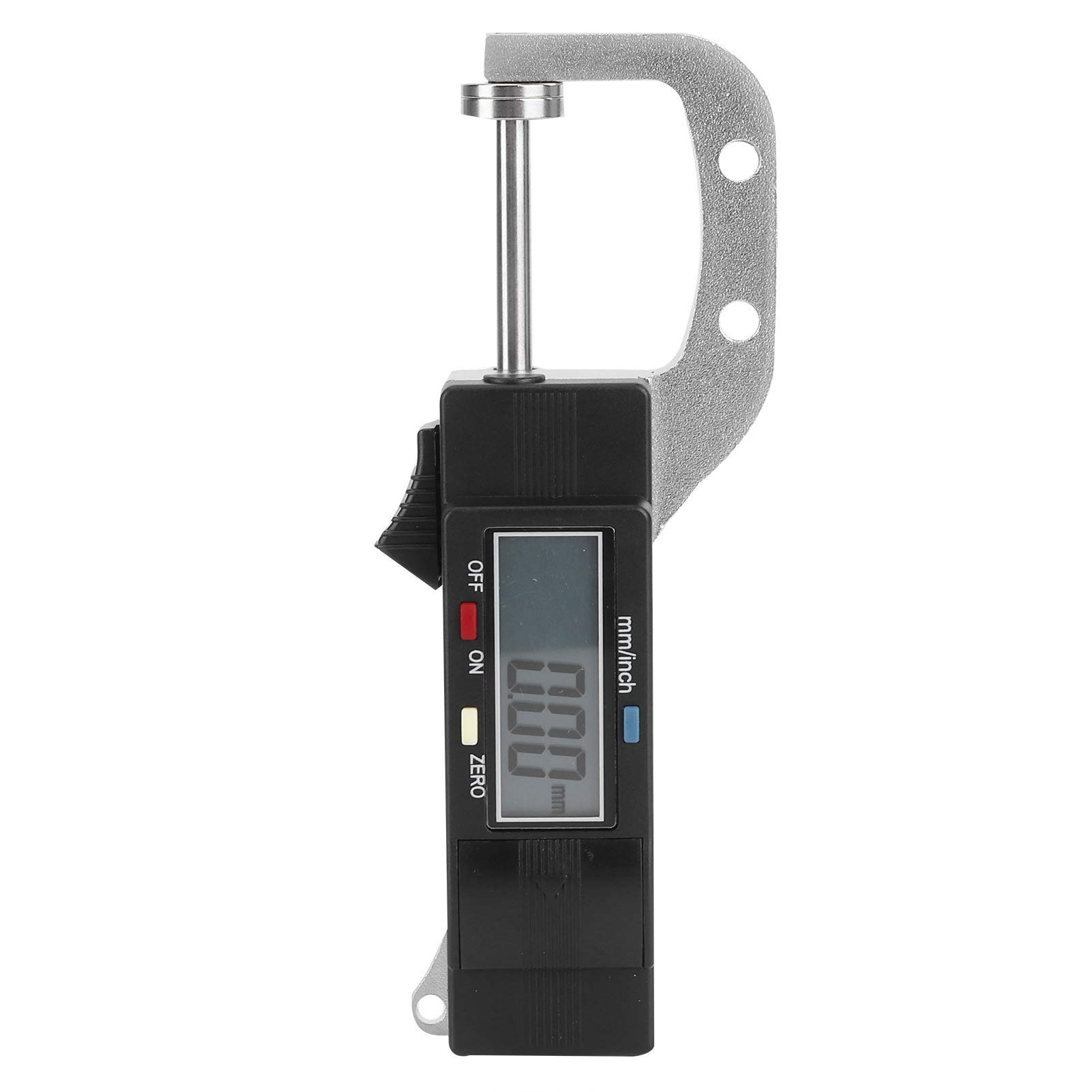 Mesure dimensionnelle, mètre numérique de jauge d'épaisseur en acier inoxydable pouces/outils de mesure métriques 0-25.4mm
