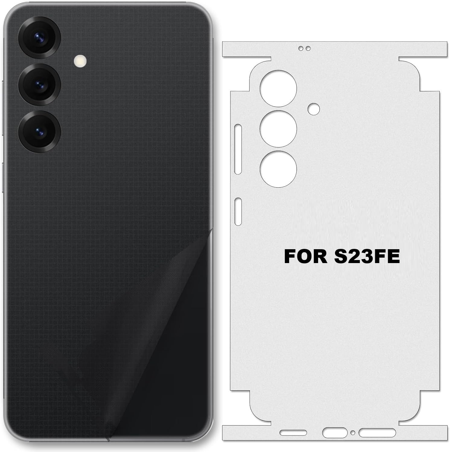 NISHTECH Matte Finish Full Body Cover Back Protector Compatible with iPhone 17 | Unbreakable Membrane Scratch Guard Full Fit Protective, Case Friendly, (Back & Side) (Pack of 1) — Amazon image 13