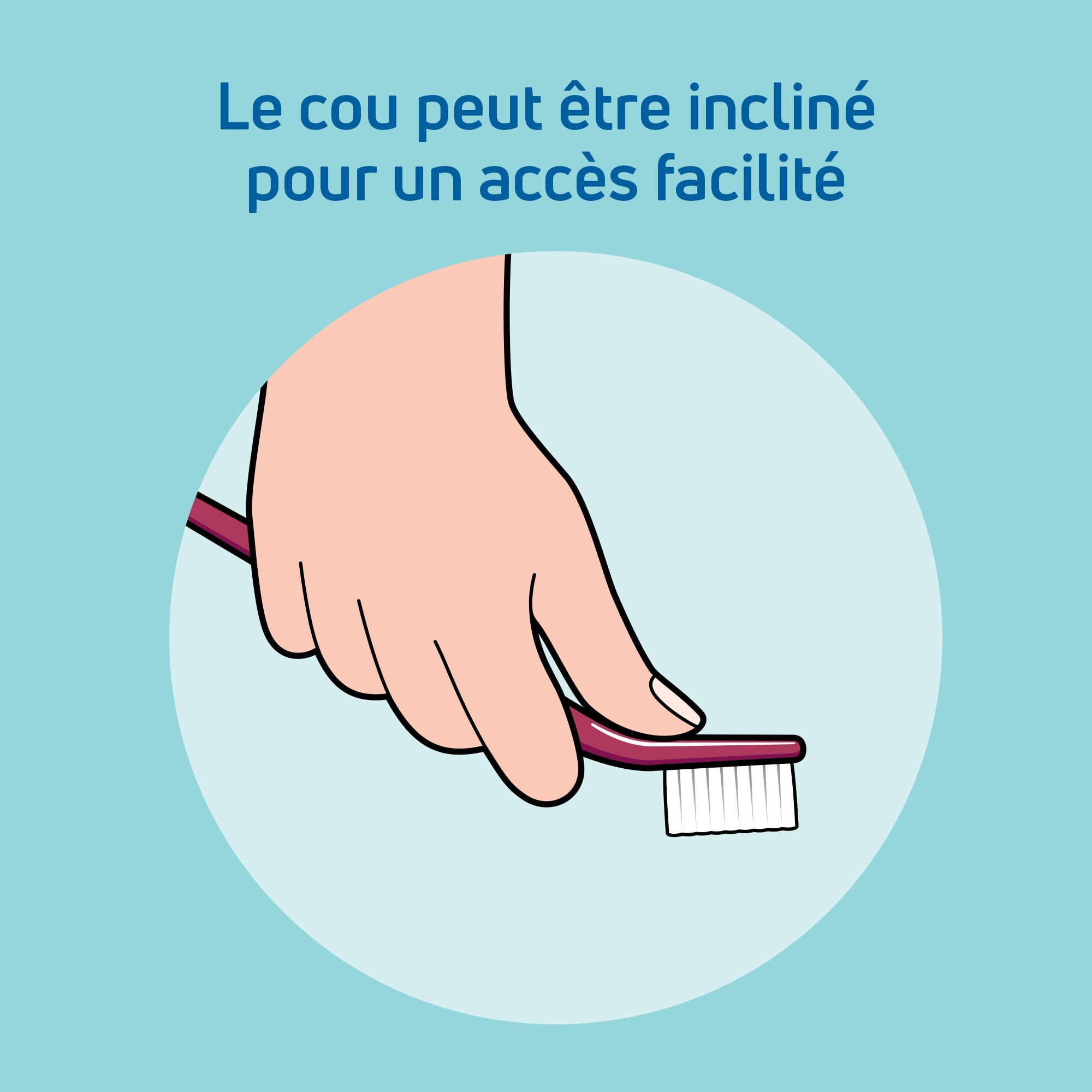 Brosse à dents TePe Interspace, Medium, 1 manche, 12 têtes de brosse, nettoyage précis des zones difficiles d’accès, comme les furcations, les implants et les appareils dentaires. (Lot de 6)