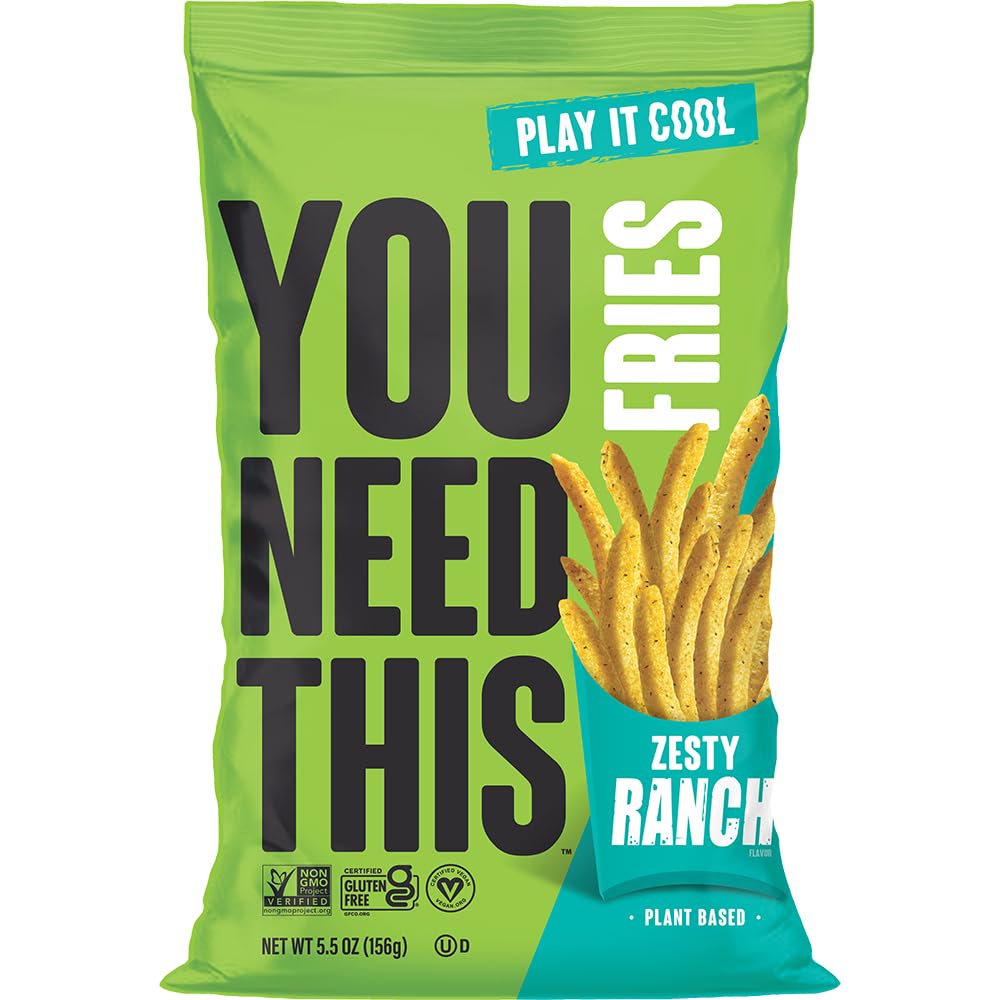 YOU NEED THIS Zesty Ranch Fries - 5.5 OZ (Pack of 1)