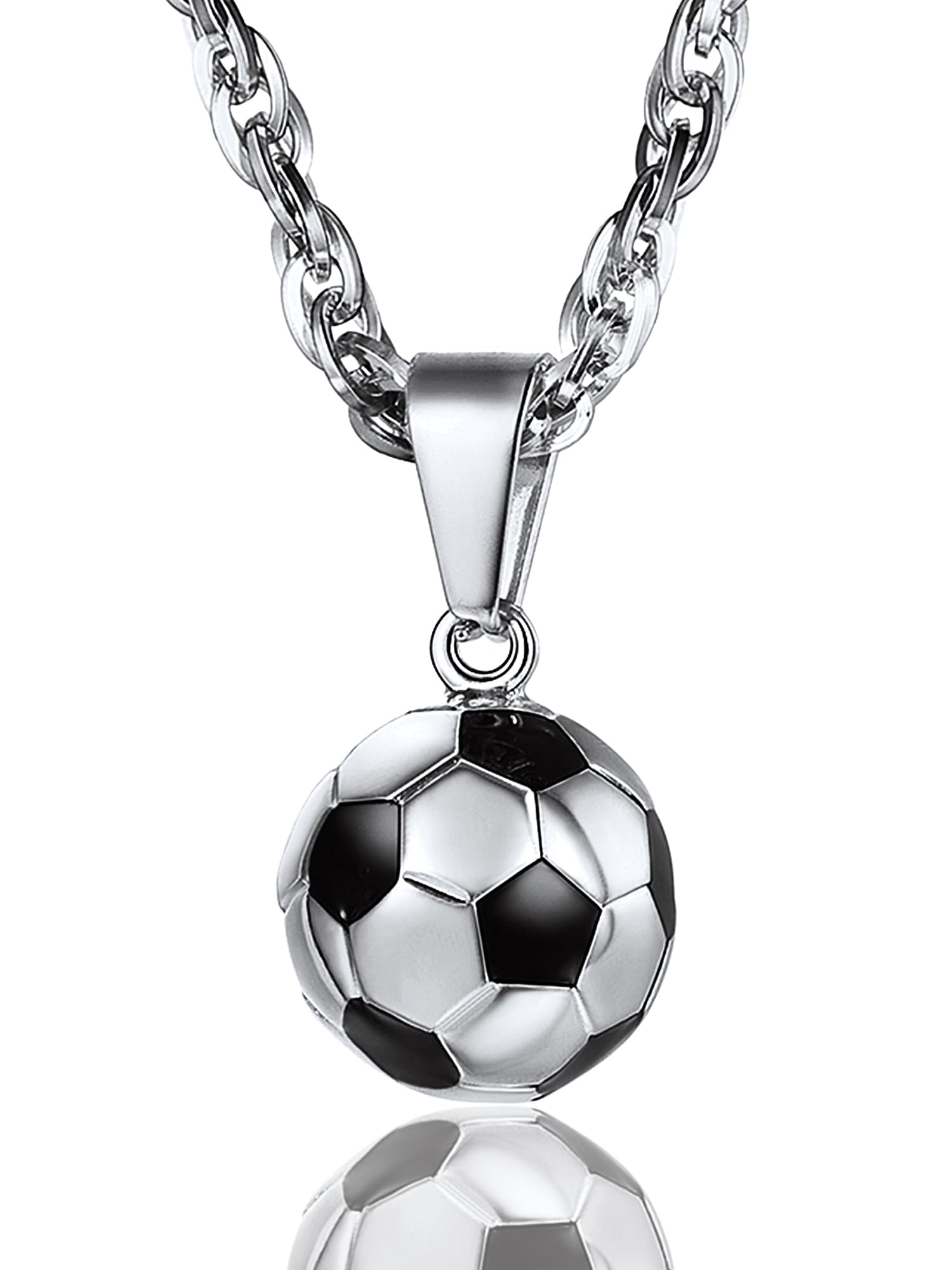 PROSTEEL Soccer/Baseball/Football/Basketball/Volleyball Necklace for Men