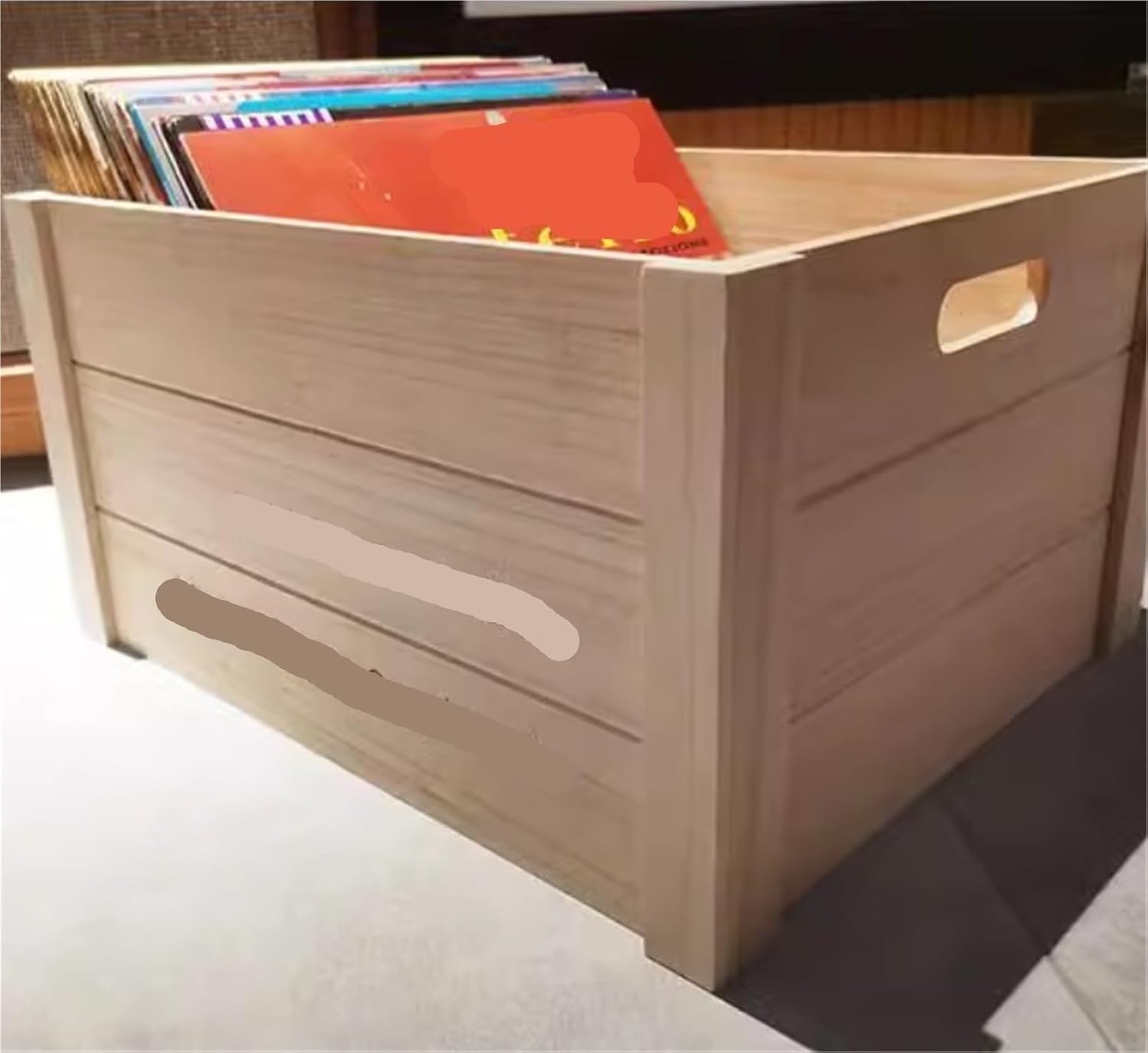 レコード収納 レコード収納ボックス オーガナイザー ビン オフィスデスク 寝室 CD DVD ディスクケースホルダー ホルダー