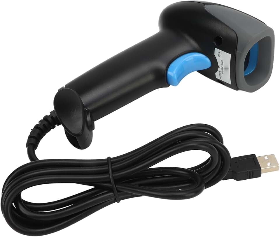 1D QR Code Scanner Unidade de resposta rápida Leitor de código de barras portátil gratuito para logística de entrega