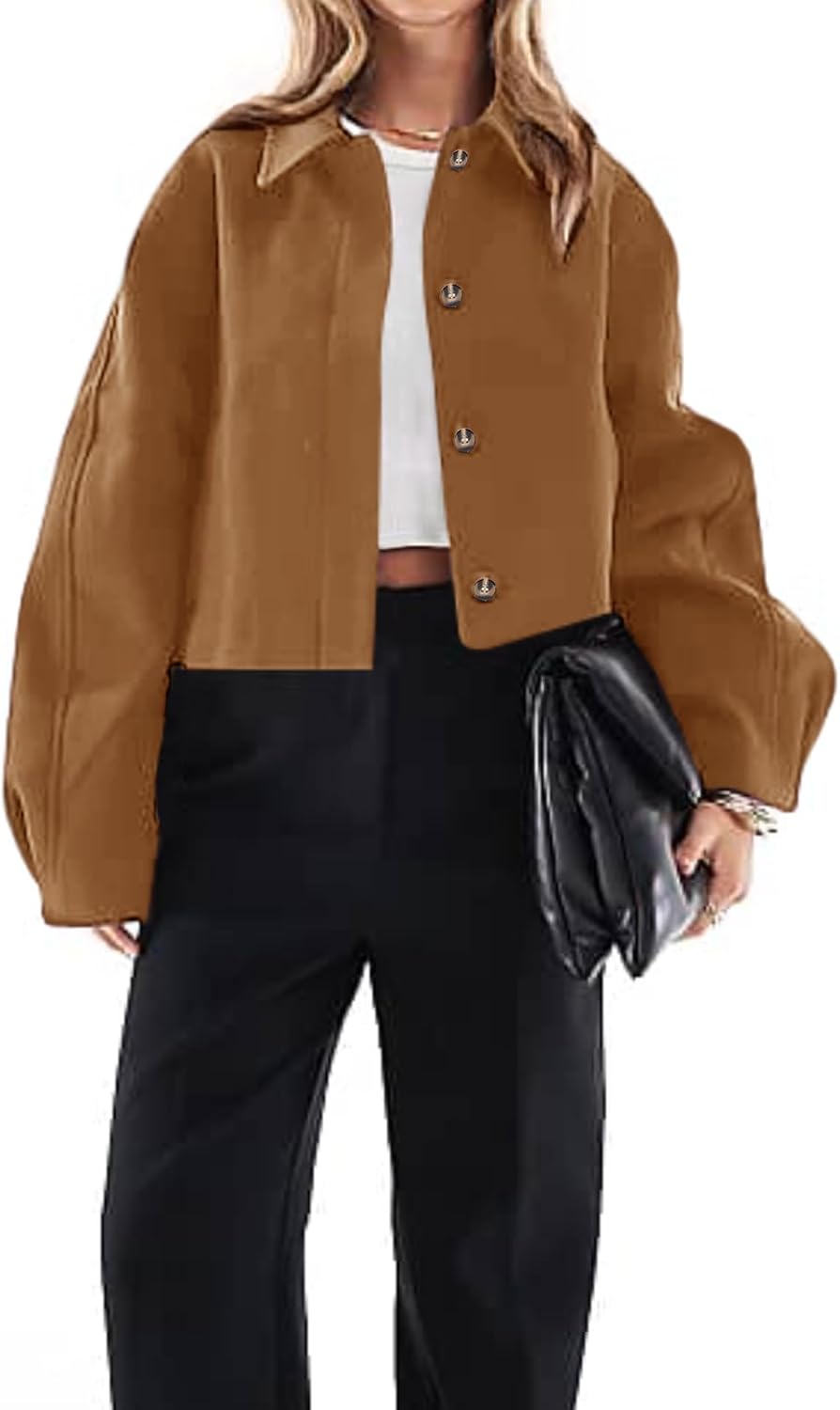 Chic Fall/Winter Outerwear: Cropped Pea Coat