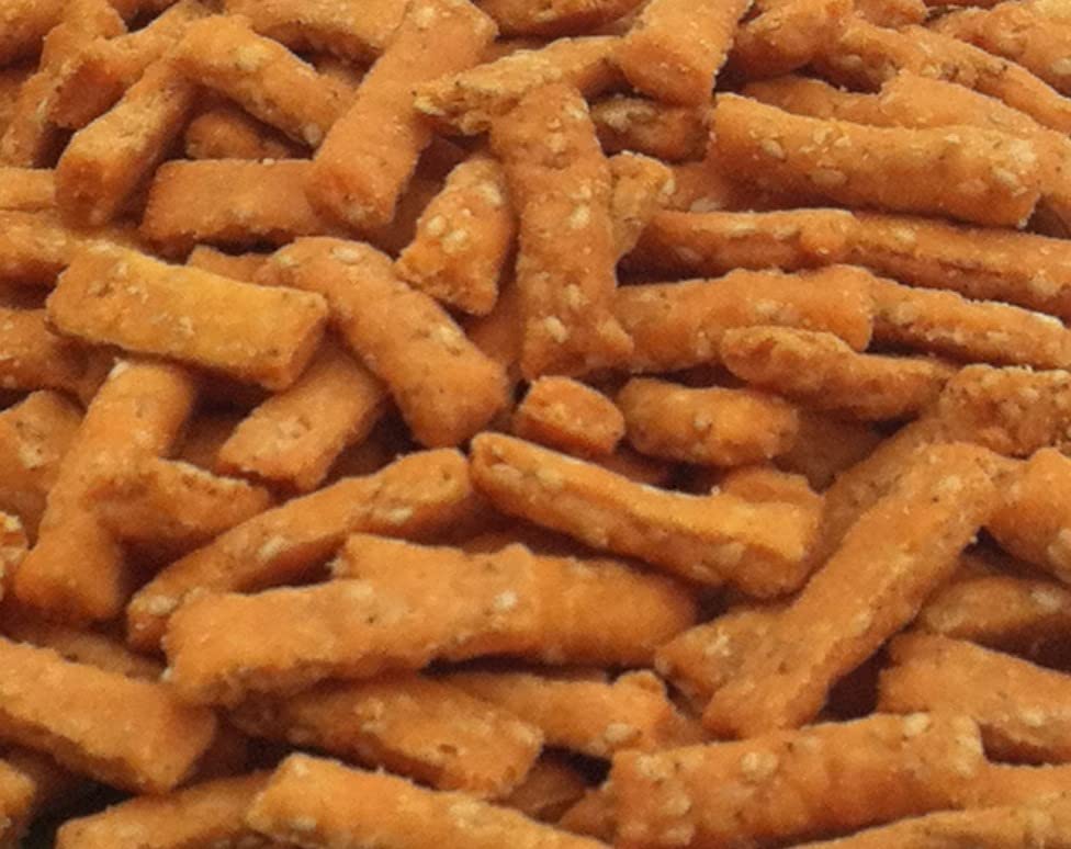 Golden Flavor - Palitos de ajonjolí y ajo - bolsas de 12 onzas (paquete de 5)