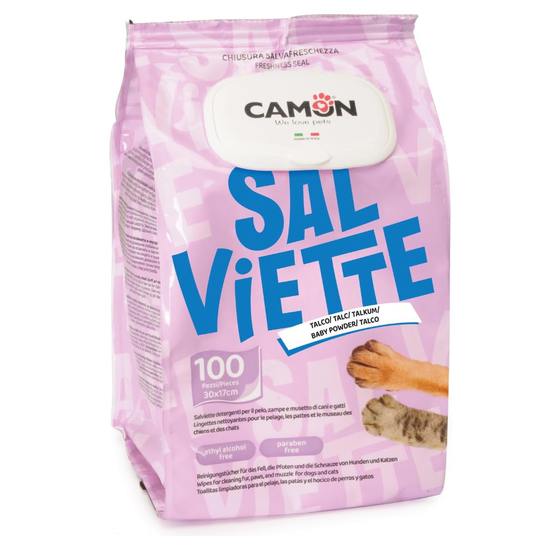 Camon Salviette Talco 80pezzi