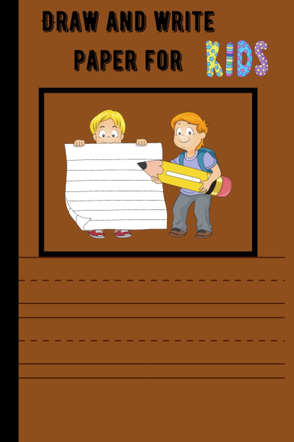 Draw and write paper for kids