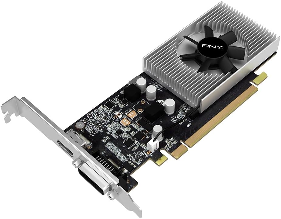 PNY nVidia GeForce GT1030 Scheda Grafica da 2 GB, Pci Express 3.0, Nero