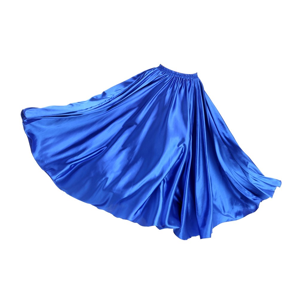 Bauchtanz Satin Voller Tellerrock Halloween Shiny Fancy Rock
