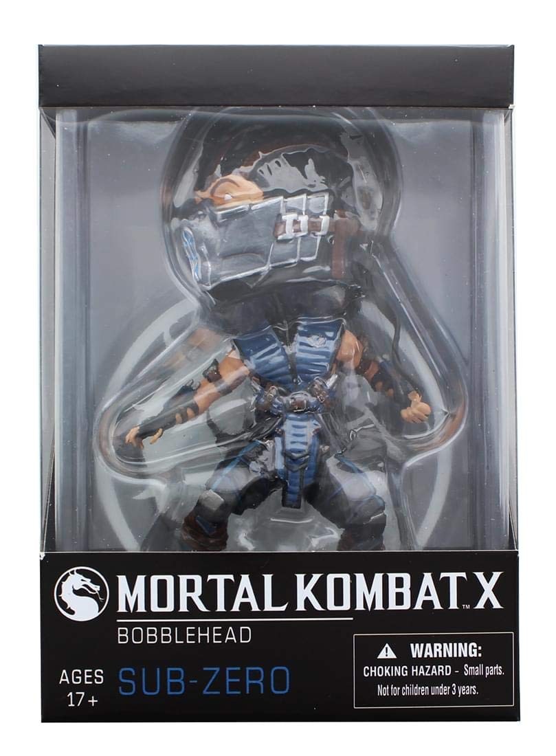 Mezco Toyz Mortal Kombat: Subzero Bobble Head Figure