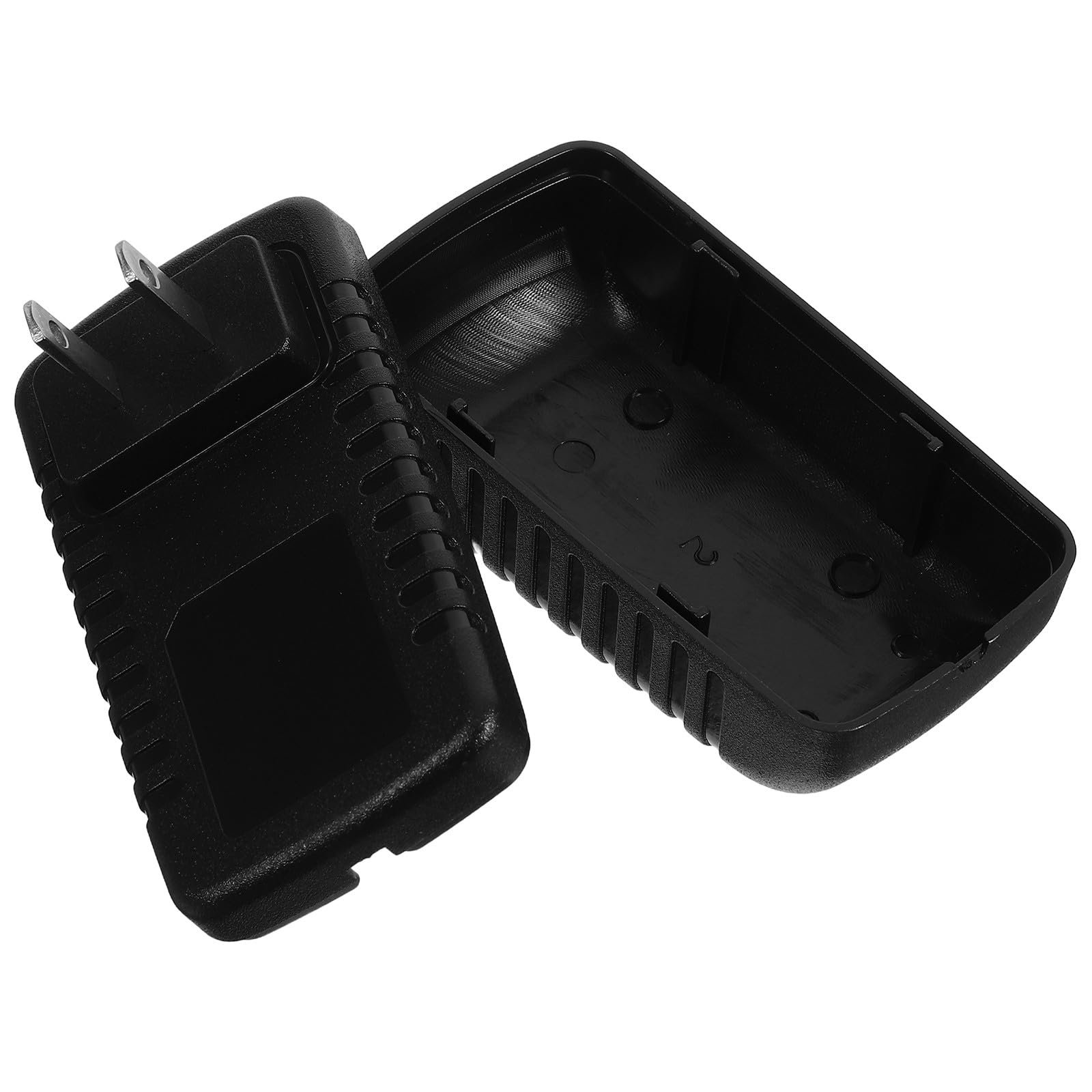 Hidden Money Box Charger Plug Secret Safe for Cash, Black Plastic