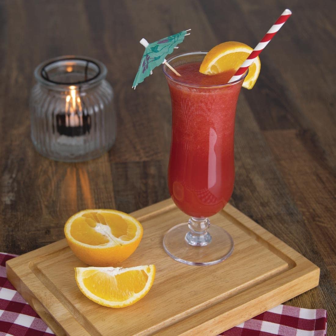 Olympia Kristallon Polycarbonat Hurricane Glass - 13.7oz (Box 24)