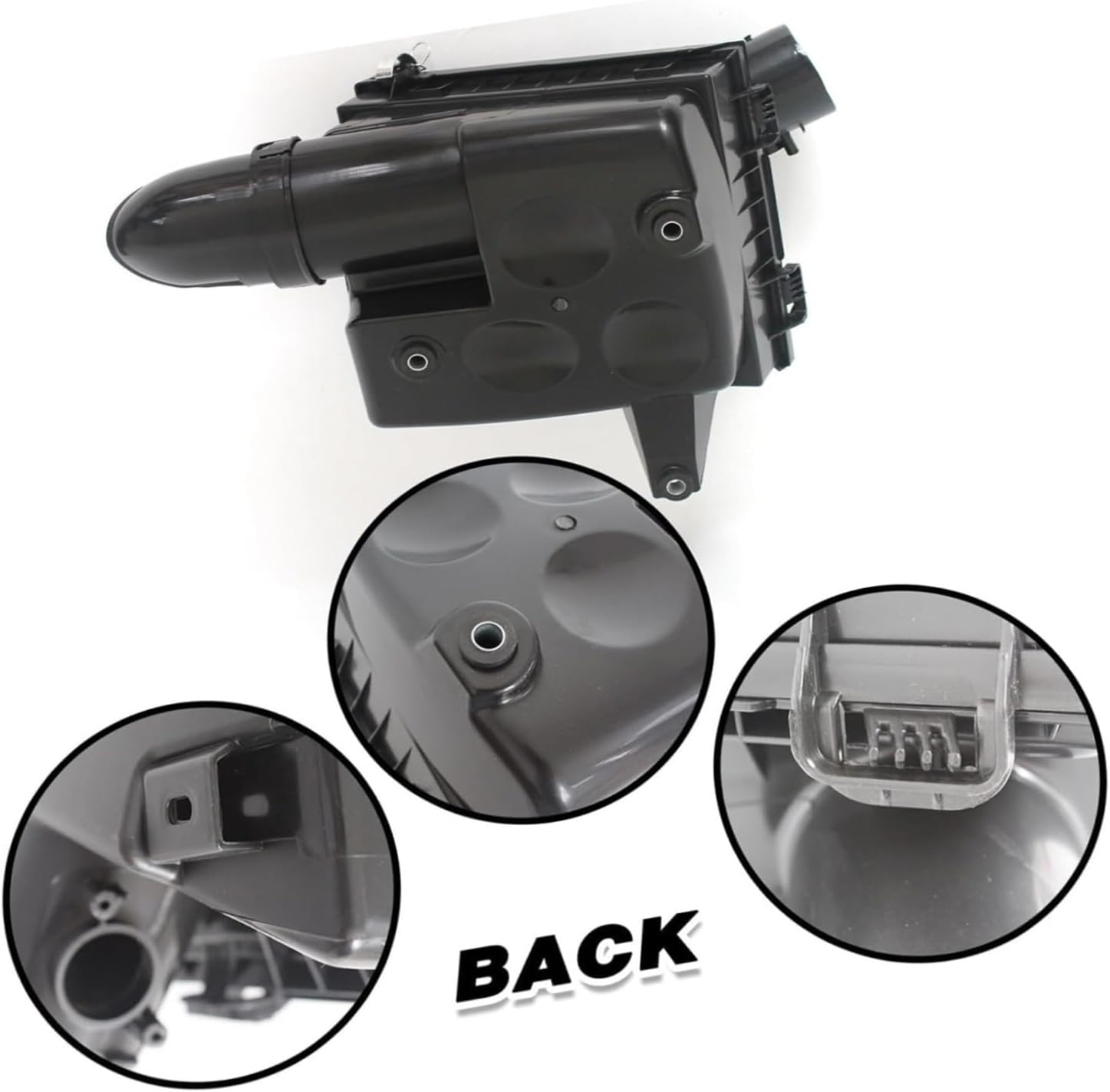 For 2016-2022 for Tacoma Air Intake Housing Air Cleaner Box Assembly 17700-0P230 177000P230 Black Air Housing