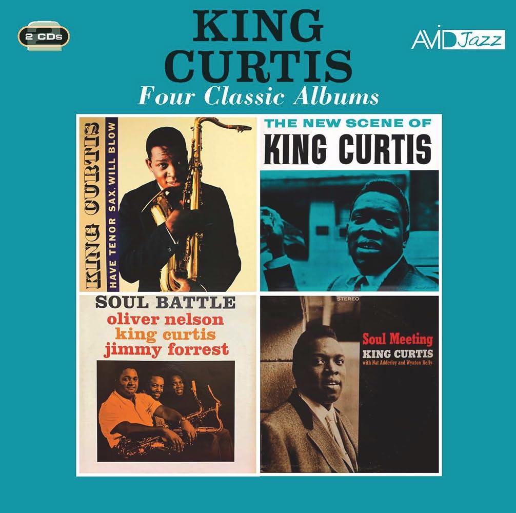 King Curtis Four Classic Albums 2-CD NEW SEALED 2025 Remastered Jazz