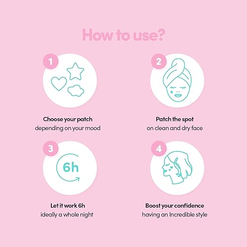 Miniatura 6 de Merci Handy - 24 Unidades - Parche Antiespinillas y Acné - Ácido Salicílico y Aceite de Árbol de Té - Vegano