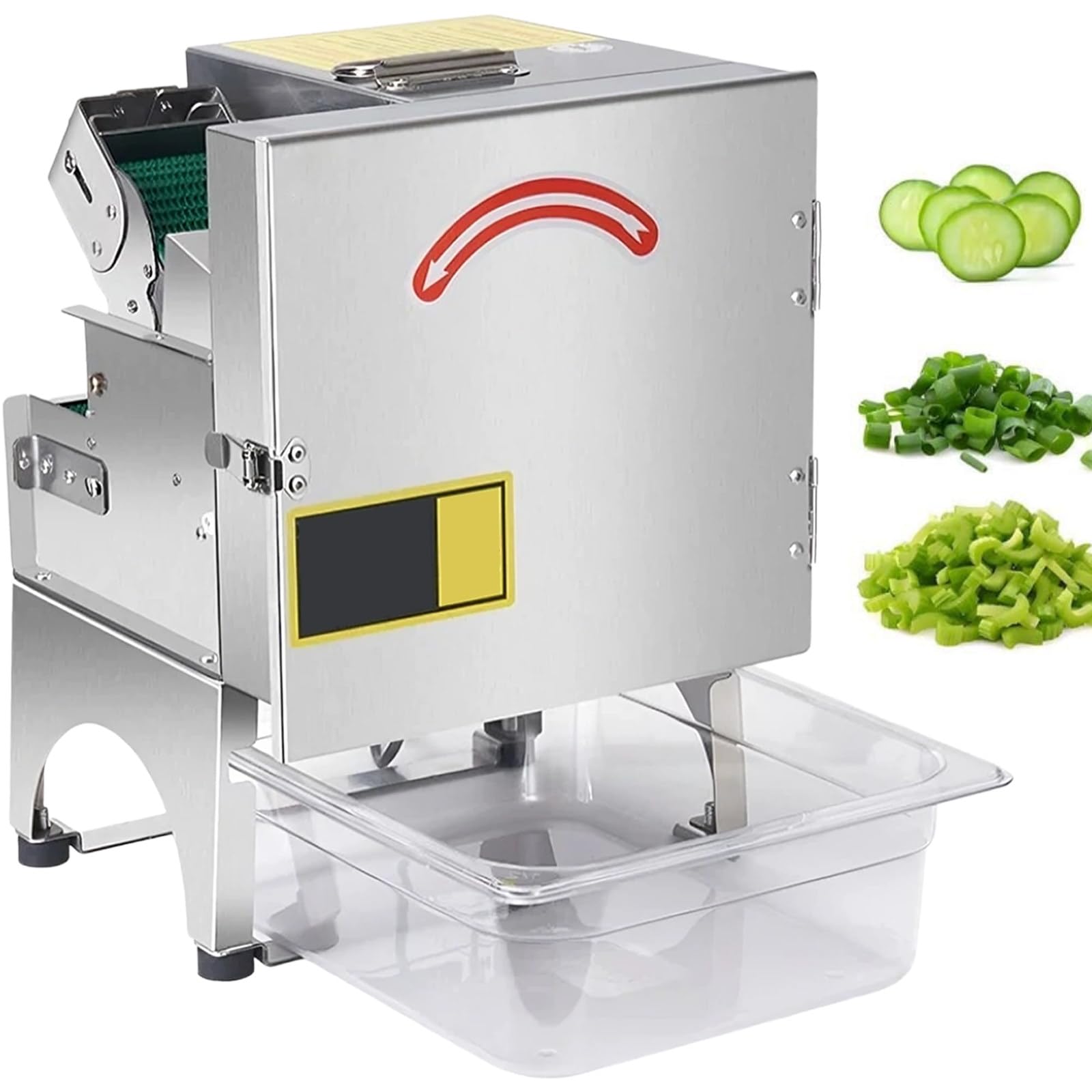 Trancheuse commerciale légumes fruits coupe-oignons verts