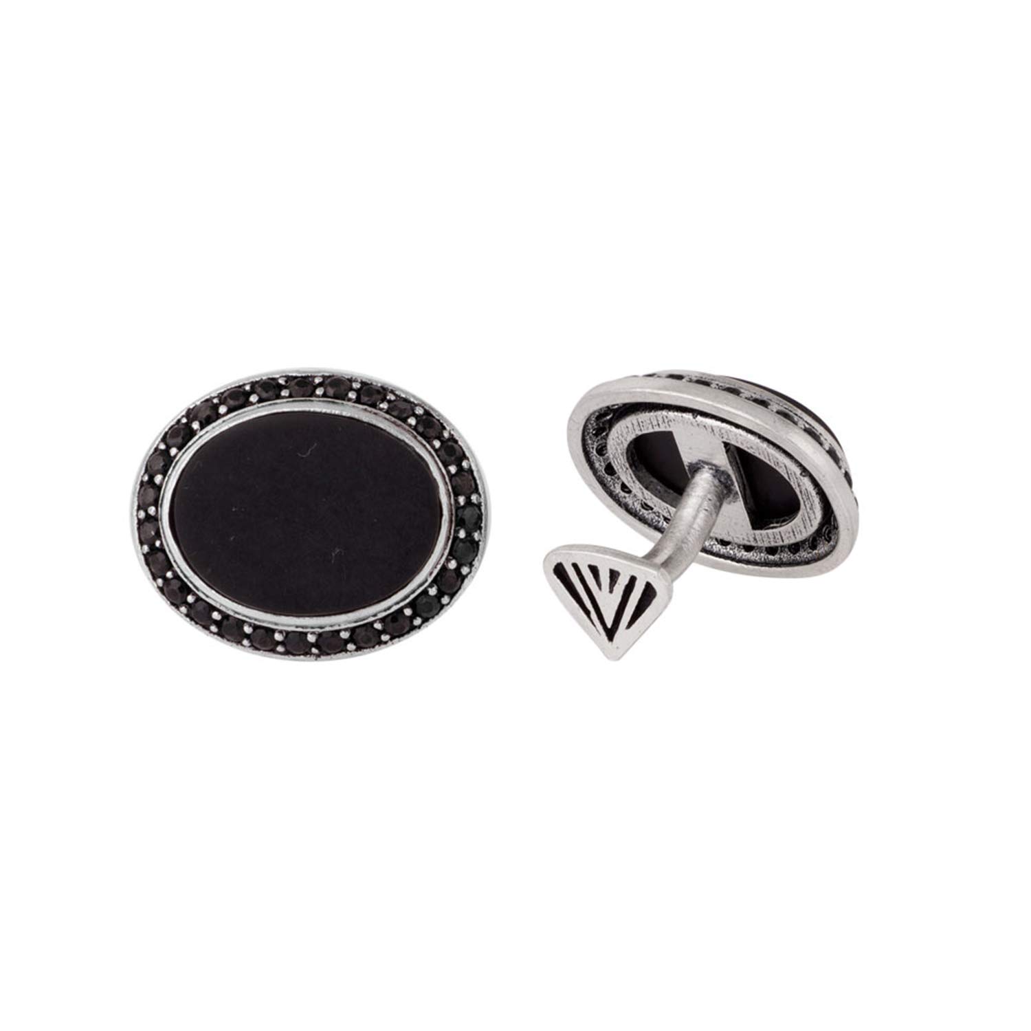 Dare Oval Milestone Cufflinks - Elegant and Stylish Men's Accessory