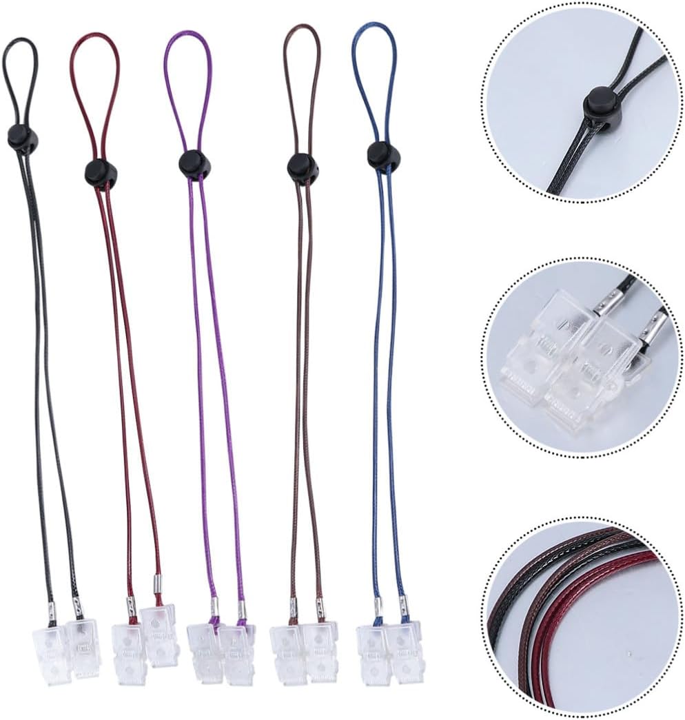 Adjustable Bib Holder Clips for Adults, Easy to Use Plastic Napkin Clips, Convenient to Carry Clothes Protectors for Eating and Daily Use