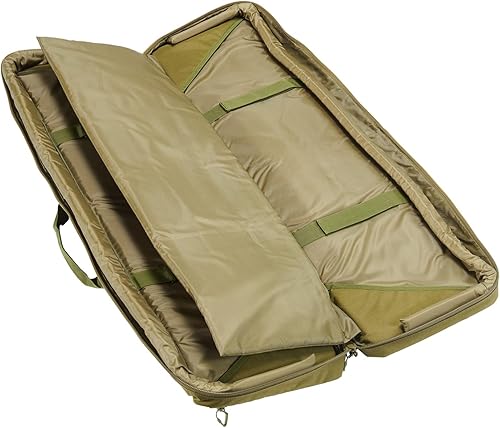 Miniatura 2 de Lancer Tactical 1000D Nylon 42" Doble Airsoft Rifle Bag - Negro