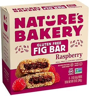 Nature's Bakery Raspberry Fig Bar, 6 Count, 2 Ounce