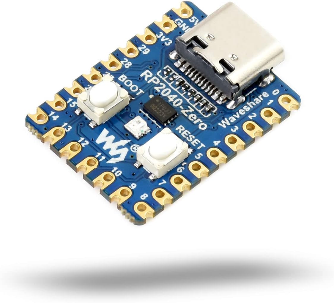 LUCKFOX RP2040-Zero Mini Development Board Compact Microcontroller Development Board Support C/C++/Python Development