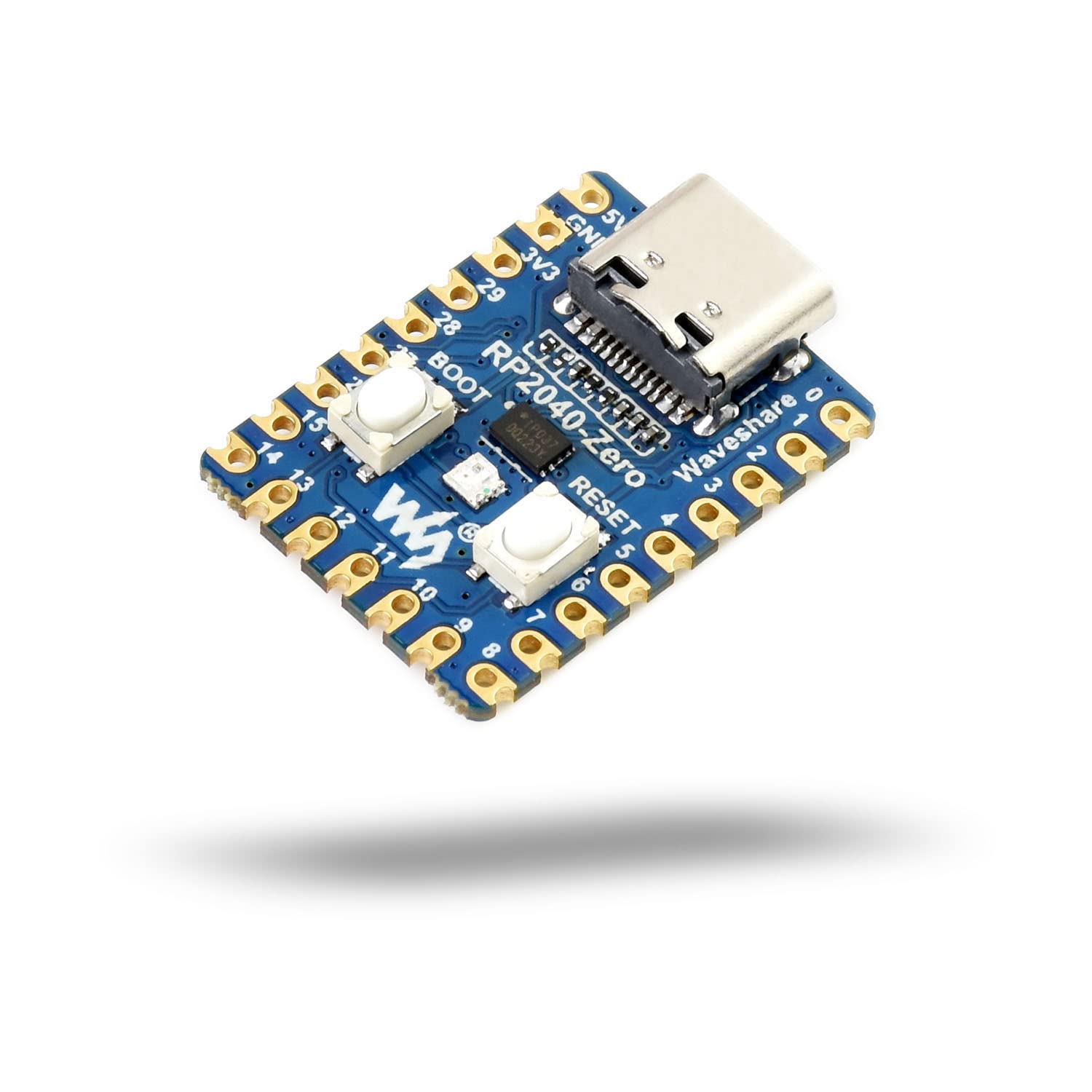 LUCKFOX RP2040-Zero Mini Development Board, Compact Microcontroller Development Board, Support C/C++/Python Development…