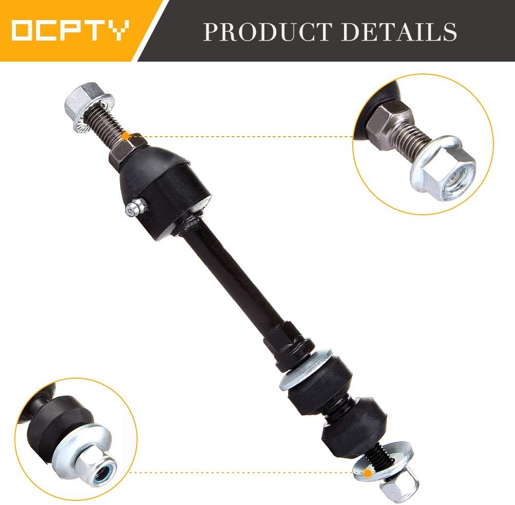 OCPTY - New 2-Piece fit for 2005 2006 2007 2008 for Ford for F-150 2006 2007 2008 for Lincoln Mark LT - 2 Front Sway Bar End link K80338