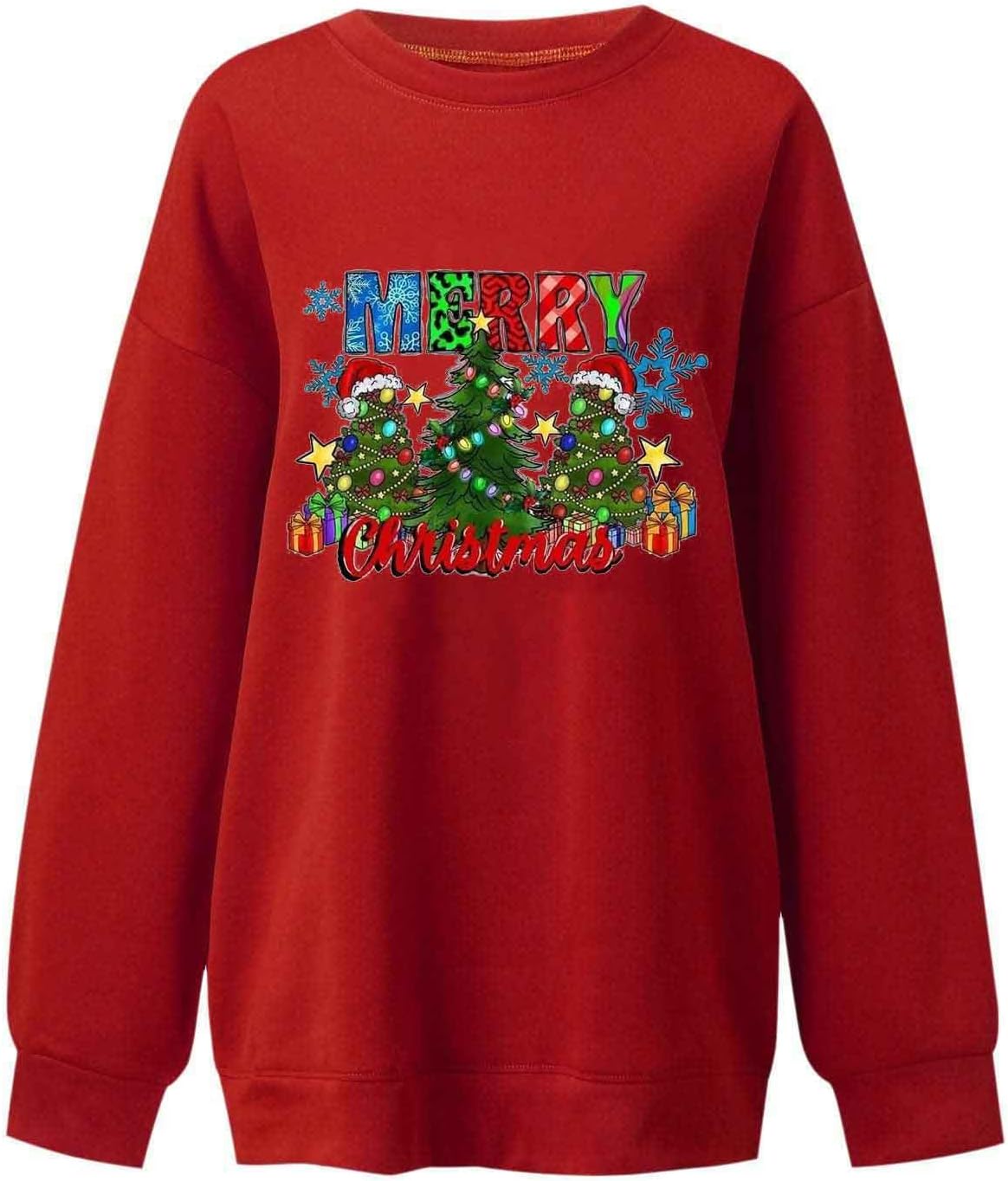 Felpa Girocollo Di Natale Da Donna O Felpa Con Cappuccio Per - Foto 9