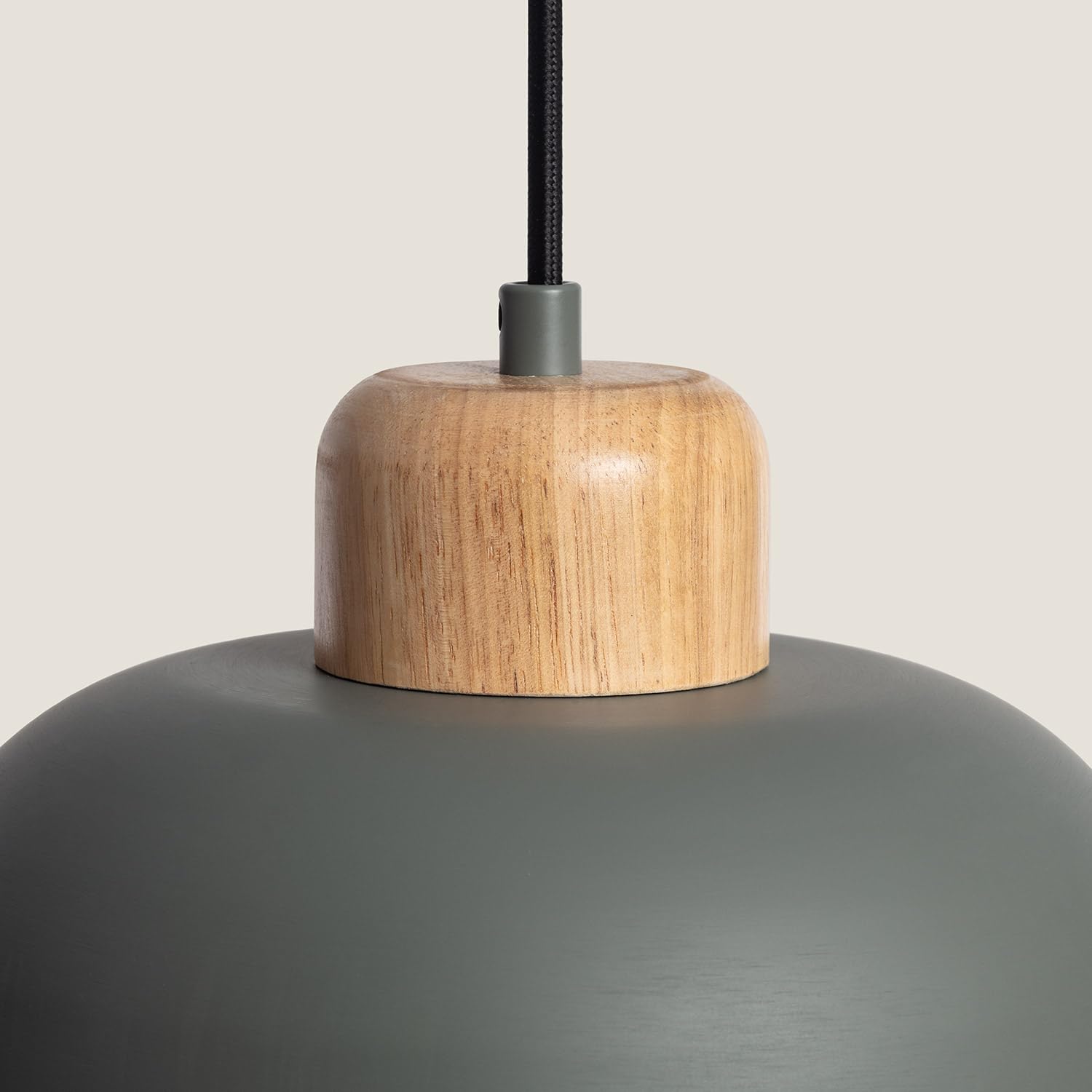 Hanglamp 37x43 cm TIMAKA rotan groen | Leen Bakker