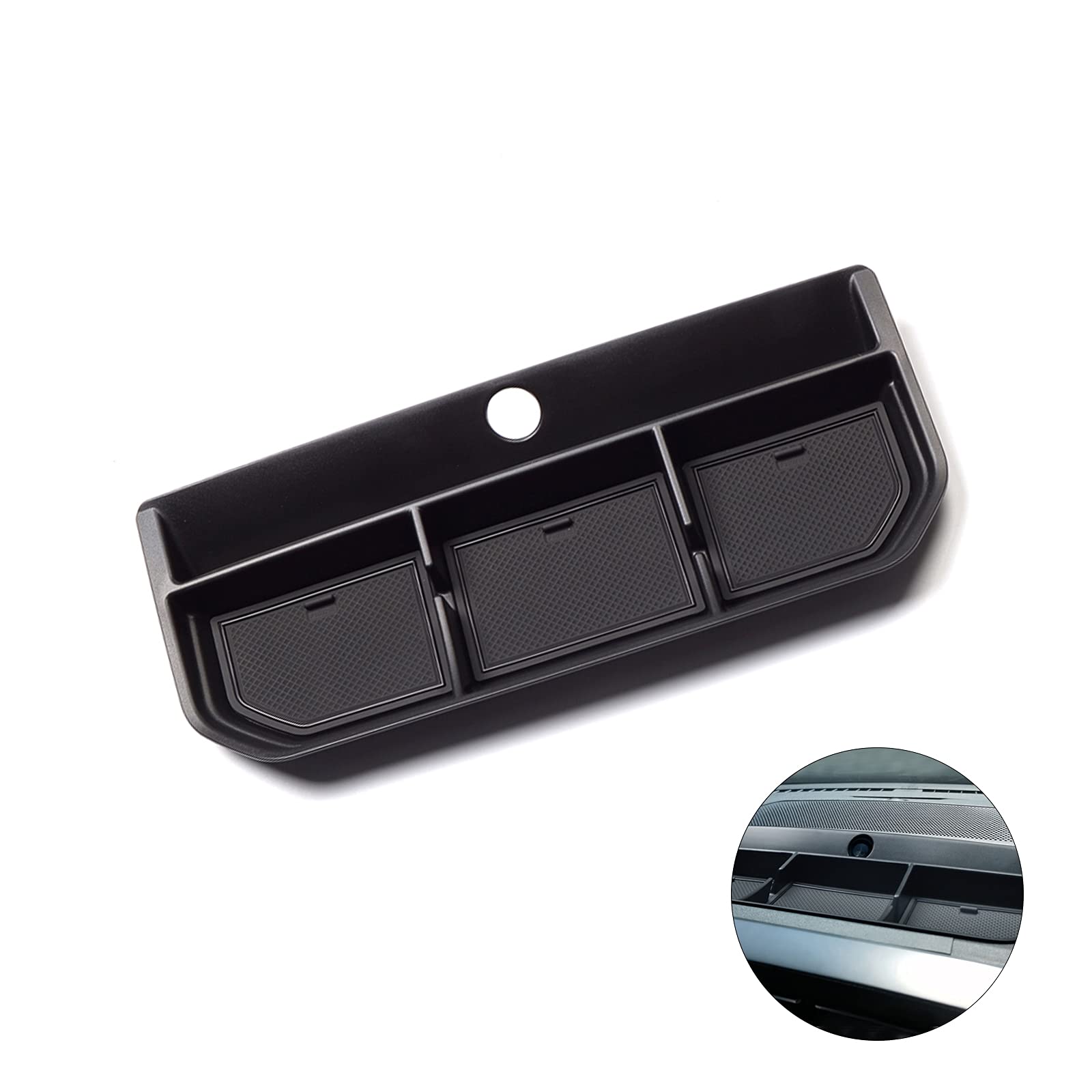 Buy BIXUAN 2021 F150 Center Console Tray Car Center Console Dash