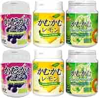 Amazon.co.jp: かむかむ レモン ぶどう マスカット 味 120g