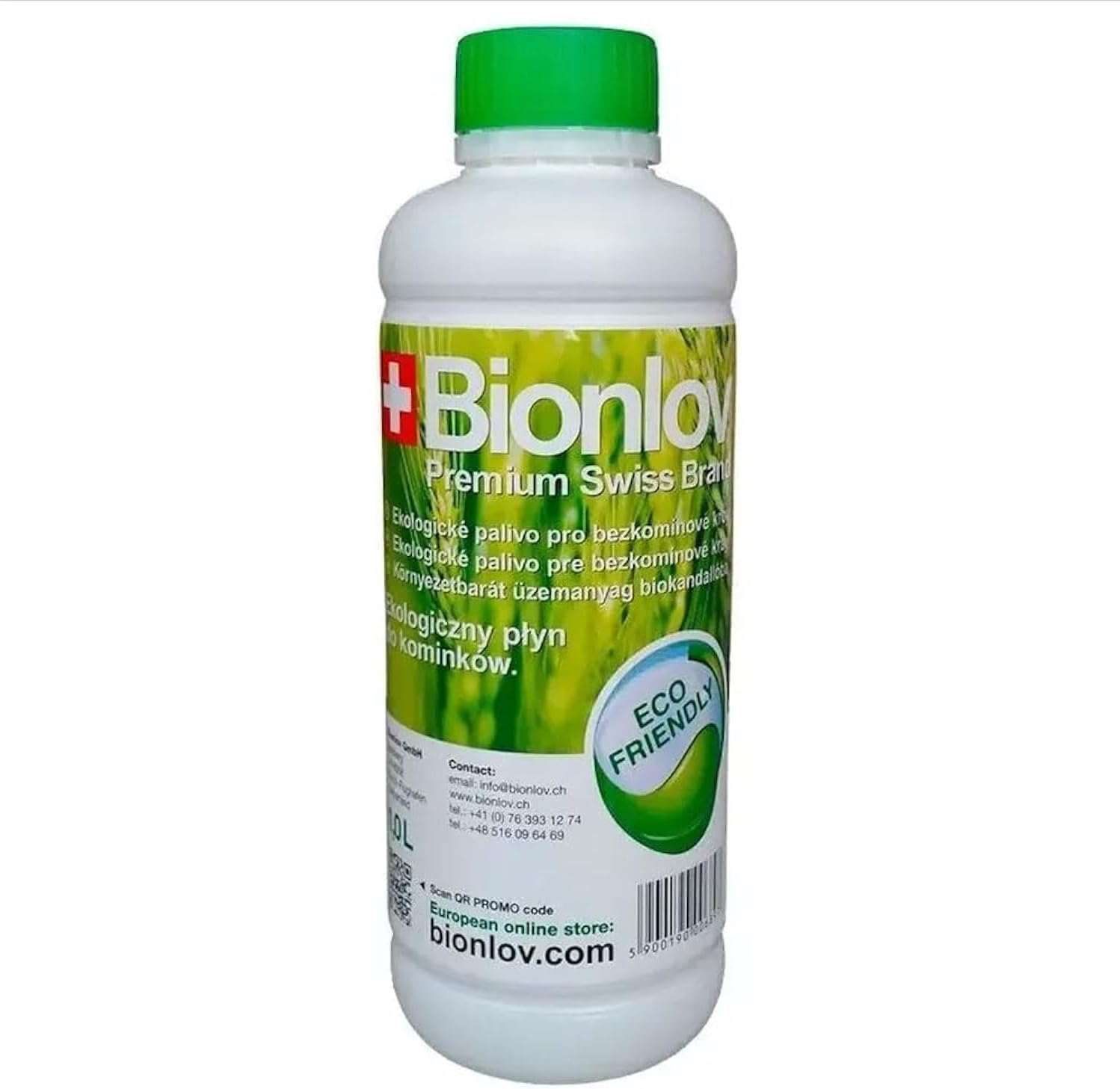 BIONLOV ECO FRIENDLY ETHANOL FOR BIO FIREPLACES 1L