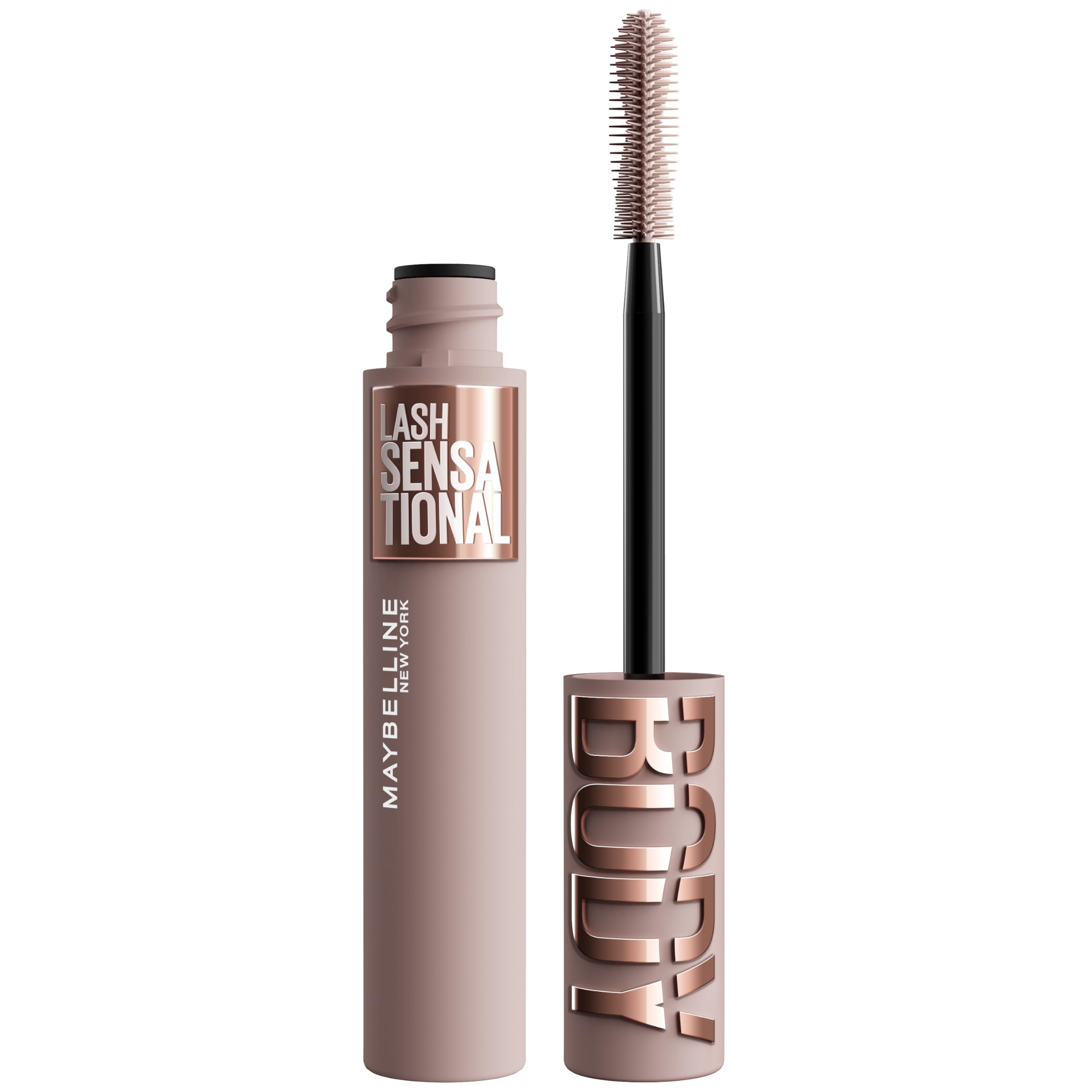 Maybelline Women's Black Lash Sensational, Body Mascara, Volumizing Up To 24H Lift, 9.75Ml In