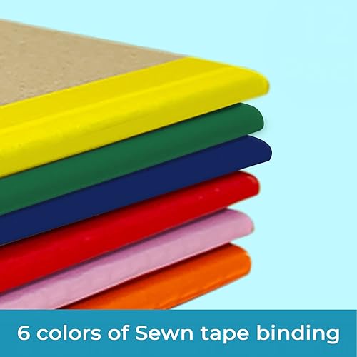 Miniatura 9 de Rosmonde Paquete de 12 diarios Kraft A5, páginas adicionales, 120 páginas (60 hojas), rayados universitarios, cuadernos pequeños de papel kraft de 8