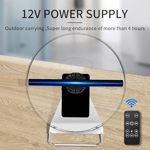 ZuZu-3D-Hologram-Desktop-Holographic-Advertising-Table-Top-Fan-Mouse-Shaped-Mobile-Holder
