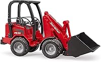 Vista 3 de Bruder 02190 Schaeffer Compact Frontloader 2630 Tractor para granja realista y construcción juego de simulación